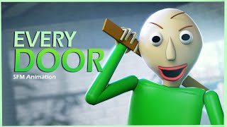 SFMBALDI BASICS ► Every Door by CG5 feat Caleb Hyles ll ANIMATED by MemeEver ll [upl. by Granniah801]