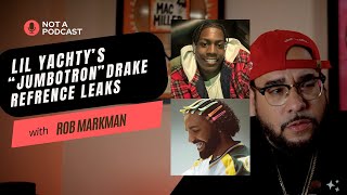 Lil Yachtys quotJumbotronquot Drake Reference Track Leaks Reaction [upl. by Delmore92]