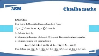 Calcul intégral exercice2Bac SM biof202324 [upl. by Sidnee]