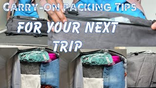 How to pack a carryon Bagcabin bagSuitcaseFor your next trip51week Trips [upl. by Olympie434]