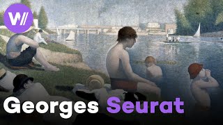 Georges Seurat Life and Work  Founder of Pointillism and icon of late 19thcentury painting [upl. by Juetta629]