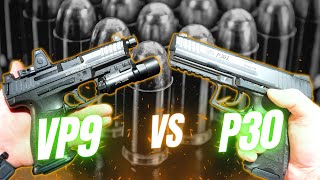 The HK VP9 Verses The P30 [upl. by Deborah529]