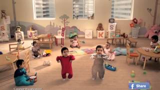 Kit Kat Dancing Babies New Ad India Official [upl. by Anirtak172]