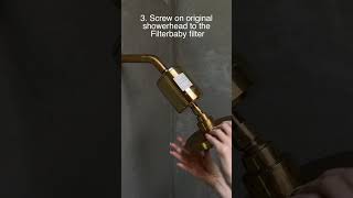 Filterbaby Pro Series Titanium Shower Filter [upl. by Lavona]