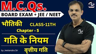 L 14 Laws of Motion  MCQs  वृत्तीय गति  Physics Class 11  Chapter5  IITJEE  NEET [upl. by Scholz508]