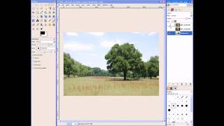 Introduction to Layers in GIMP [upl. by Demmahom]