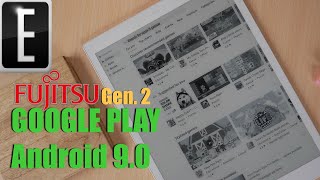 Fujitsu Quaderno Gen 2  GOOGLE PLAY Android 90 [upl. by Ylellan376]