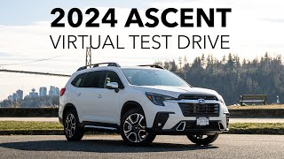 2024 Subaru Ascent Premier Walkaround and Virtual Test Drive [upl. by Decker]