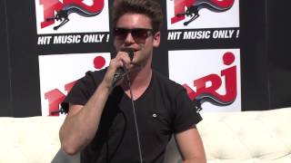 Bastian Baker  Interview partie 1 NRJ Music Tour  Bruxelles [upl. by Adiari960]