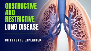 Obstructive vs Restrictive Lung Disease  Explained in Hindi and English  Difference OLD and RLD [upl. by Anaiuq]