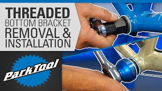 How to Remove and Install Bottom Brackets  Threaded Shell BSA T47 Cartridge etc [upl. by Hollington]