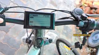 Sw900 Ebike Display How to reset odometer in Ebike LCD Display [upl. by Biles]