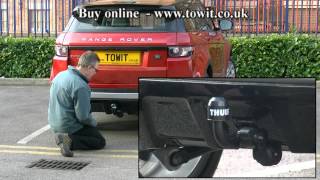 Land Rover Evoque Thule Detachable Towbar [upl. by Bast344]