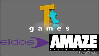 TT games eidos amaze entertainment 2006 logo [upl. by Champaigne]