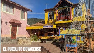 Turismo por Colombia El pueblito boyacense Un pueblito encantador de Boyacá [upl. by Kelcy]