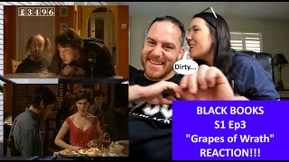 Americans React  BLACK BOOKS  Grapes Of Wrath Season 1 Episode 3  REACTION [upl. by Teleya]