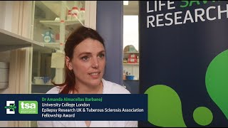 Dr Amanda Almacellas Barbanoj  Epilepsy Research UK amp Tuberous Sclerosis Association Fellowship [upl. by Fu539]