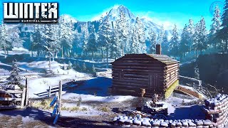 Winter Wilderness Survival  Winter Survival Gameplay  EP1 [upl. by Dorin]