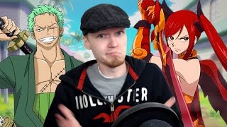 Lets Watch DEATH BATTLE  Zoro VS Erza One Piece VS Fairy Tail [upl. by Chiquita953]