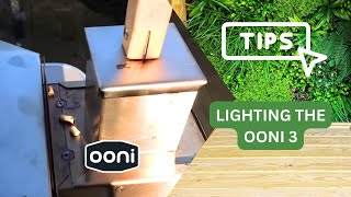 Wood Pellet Lighting amp Heating Ooni 3 Pizza Oven [upl. by Saville]