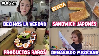 RECETA SANDWICH JAPONÉS  PRODUCTOS CURIOSOS JAPONESES  LES DECIMOS LA VERDAD [upl. by Nallid]