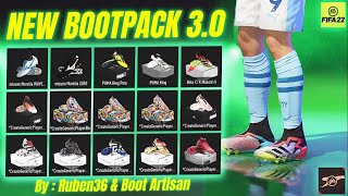 FIFA 22 NEW BOOTPACK 30 by RUBEN36 amp BOOT ARTISAN  TUTORIAL INSTALL  FIFA 22 INDONESIA fifa22 [upl. by Desdemona]