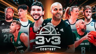 QUI EST LE MEILLEUR AU BASKET  3v3 Contest avec Tony Parker [upl. by Behn947]