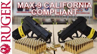 Is the Ruger Max9 CA Compliant Gun best gun for carry in CA [upl. by Crowley477]