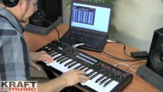 Kraft Music  Korg R3 SynthesizerVocoder Demo with Rich Formidoni [upl. by Trilby]