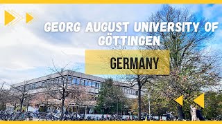 The University of Göttingen Central Campus Tour  GeorgAugustUniversität Göttingen🇩🇪 [upl. by Ahsropal]