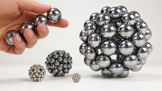 Playing with Big Magnet Balls  Magnetic Games [upl. by Matland]