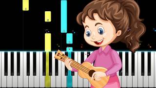 Oh Susanna  Beginner Piano Tutorial 🎹🎶 [upl. by Shugart]