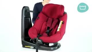 Siège auto groupes 0 et 1 AXISSFIX de BEBE CONFORT  Nettoyage [upl. by Rozele321]