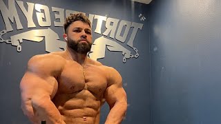 My Next Show  Shoulder Workout  58 Days Out [upl. by Aihn]