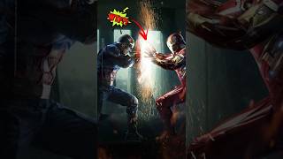 Iron Man vs Captain America Repulsor vs Ultrons Laser  Civil War Breakdown shorts [upl. by Niloc]