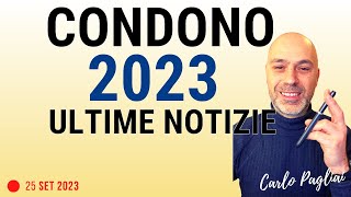 Condono edilizio 2023 ultime notizie [upl. by Napoleon]