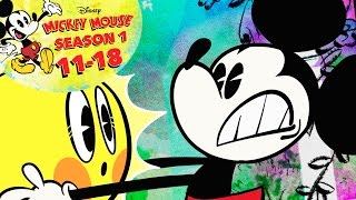 A Mickey Mouse Cartoon  Season 1 Episodes 1118  Disney Shorts [upl. by Alyel]