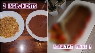 DÉLICIEUX Croustillant au chocolat pour DESSERT  شوكولاتة مقرمشة سهل [upl. by Navnod]