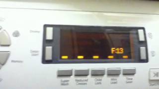 Hotpoint WDD960 fault [upl. by Resarf]