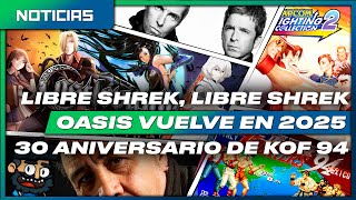 Noticias  Libre shrek libre shrek Oasis vuelve en 2025 y festejemos el 30 aniversario de KOF94 [upl. by Waki712]