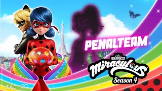 MIRACULOUS  🐞 PENALTEAM  TEASER ☯️  SEASON 4  Tales of Ladybug amp Cat Noir [upl. by Lodmilla]