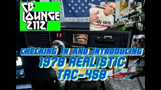 Checking In and Introducing 1978 Realistic TRC458 [upl. by Ahsiemac]