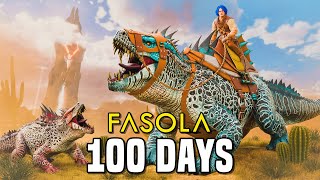 I Have 100 Days to Beat ARK Hardcore EXTINCTION [upl. by Eadas666]