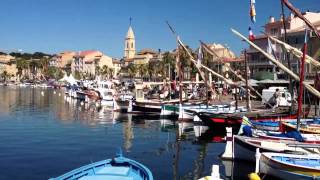 Gorgeous harbour of SanarySurMer France [upl. by Airdua]