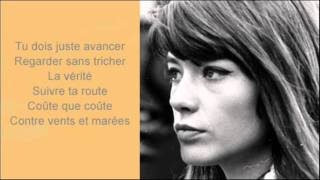 Contre vents et marées  Françoise Hardy [upl. by Yelwah]