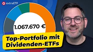 Ruhestand mit Dividenden Joachim zeigt sein 1 Millionen € Portfolio  extraETF PortfolioReview [upl. by Honeywell]