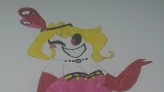 Drawing mimzy from hazbin hotel [upl. by Onirefes]