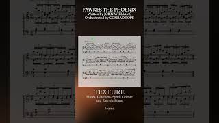 Fawkes the Phoenix  Orchestral Breakdown shorts filmscore filmmusic johnwilliams [upl. by Ahsead]