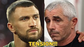 Lomachenko gets ANNOYED with Papachenko in training [upl. by Thomajan]