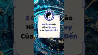 3 GIẤC MƠ BÁO HIỆU VẬN MAY CỦA BẠN SẮP ĐẾN tuvi tuvimienphi xemtuvimienphi shortvideo shorts [upl. by Yrrah937]